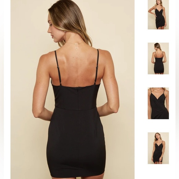 Little black dress | Asymetrical bottom - Picture 2 of 8